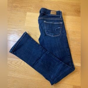 American Eagle skinny kick jeans size 0